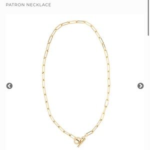 Shashi 18K Gold Plated Patron Necklace
